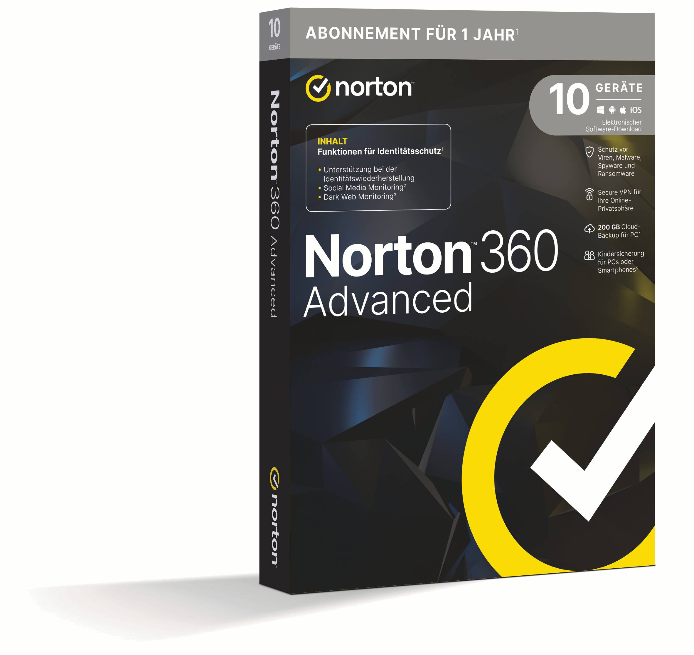 Image: Sparen Sie bis zu 77 % im ersten Jahr mit Norton 360 Advanced!