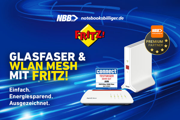 Image: Fritzbox fÃ¼r den Glasfaser-Anschluss â jetzt im Angebot