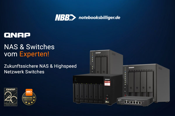 Image: Neue 2-Bay-NAS von QNAP mit KI-UnterstÃ¼tzung