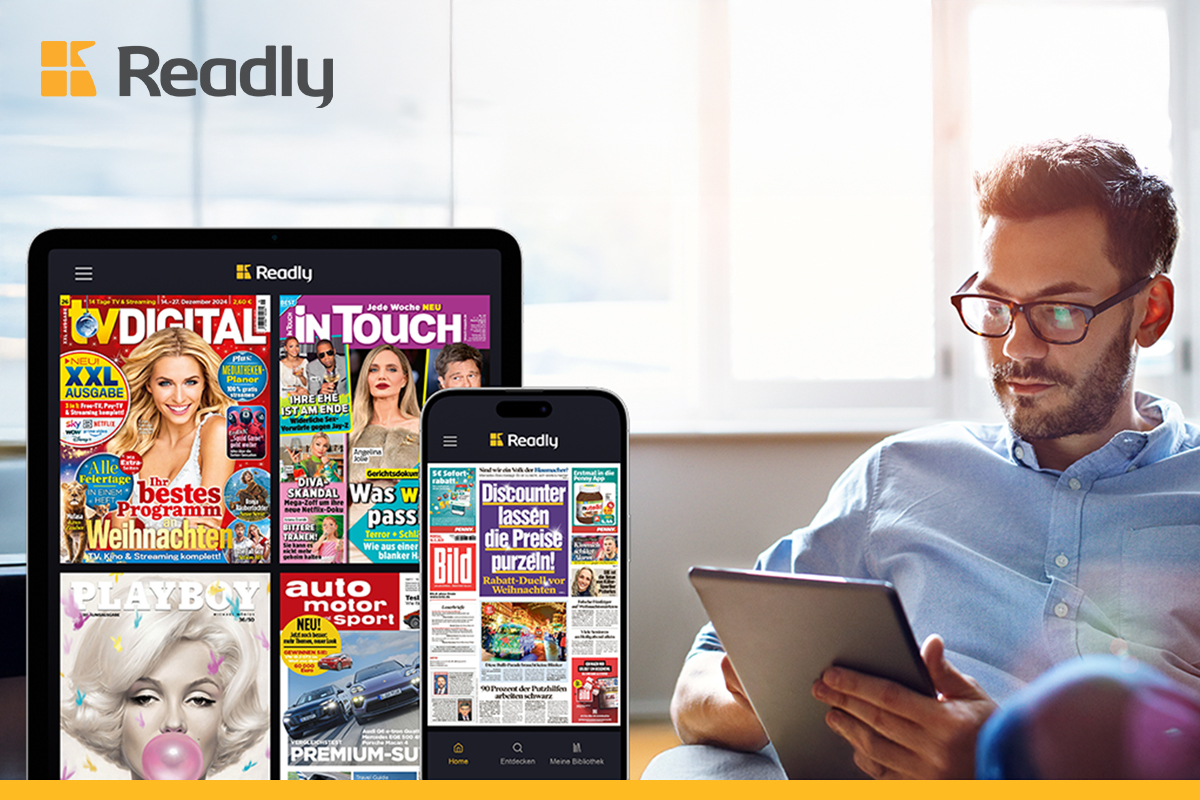Image: 8.000 Magazine â eine App: Jetzt Readly gratis testen