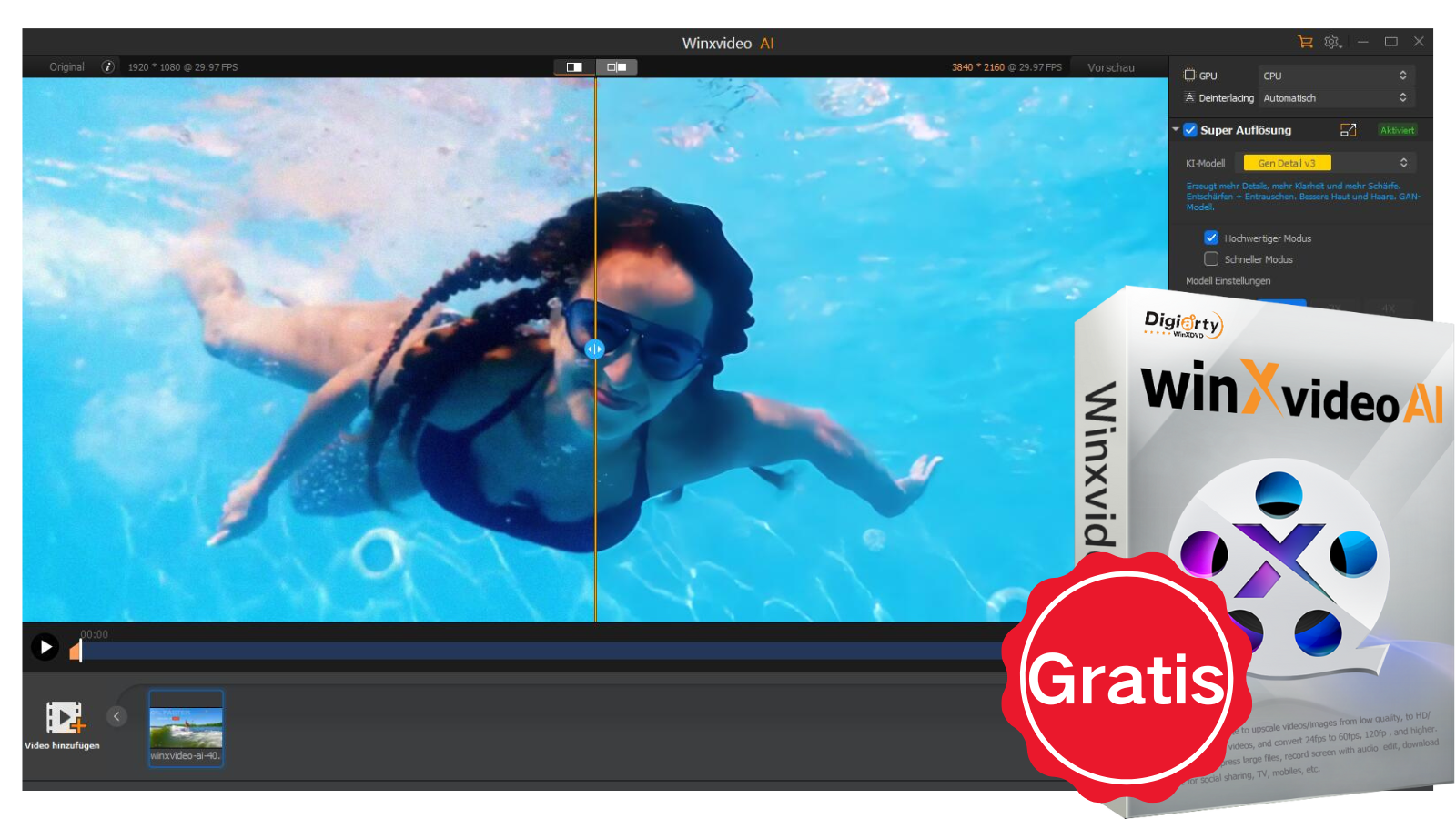 Image: Winxvideo AI: Videos & Bilder aufwerten â Vollversion gratis sichern